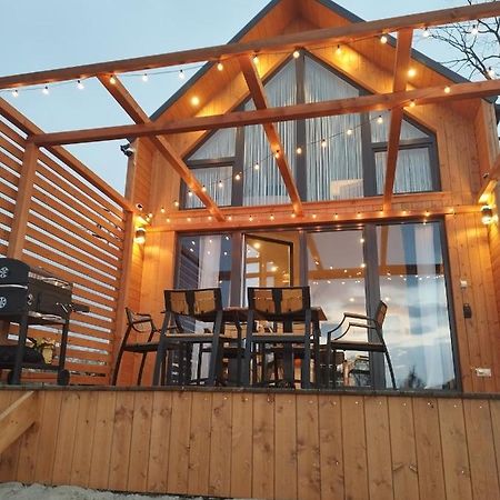 Domino - Domek Nad Jeziorem Bieniowice المظهر الخارجي الصورة
