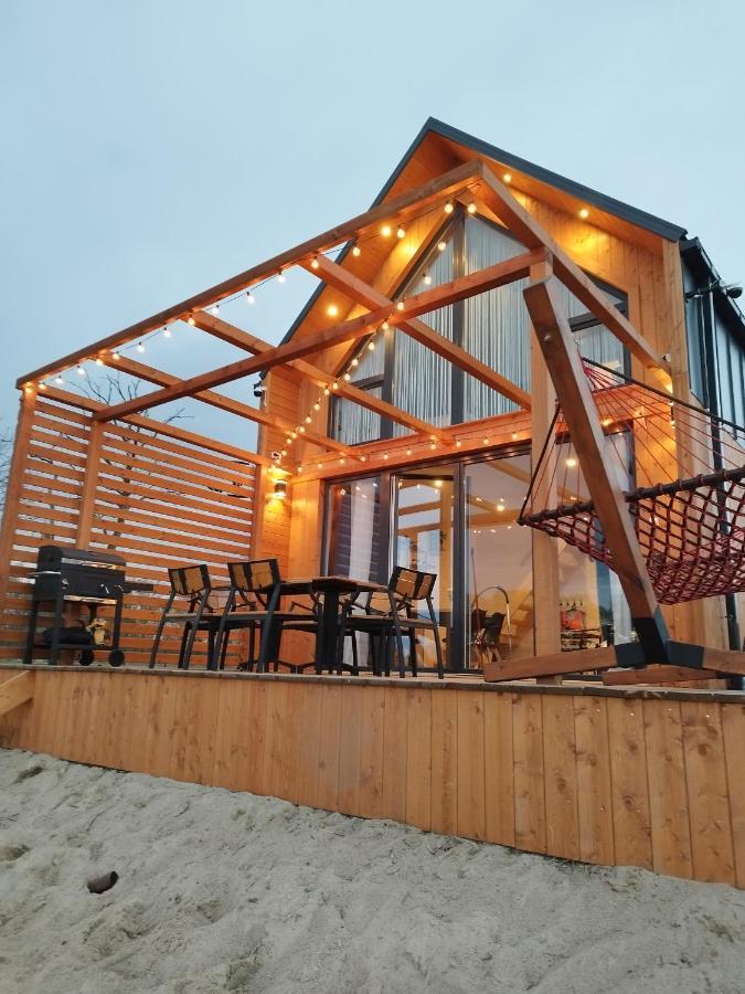 Domino - Domek Nad Jeziorem Bieniowice المظهر الخارجي الصورة